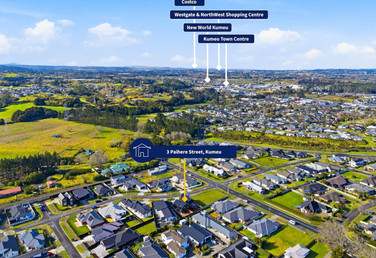 Home and income, 571m2 section, 2 kitchens, Brandnew 5 beds + study 4.5 baths house with double garage and 2 beds granny, 3 Paihere Street, Huapai, Auckland