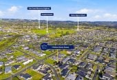 Home and income, 571m2 section, 2 kitchens, Brandnew 5 beds + study 4.5 baths house with double garage and 2 beds granny, 3 Paihere Street, Huapai, Auckland