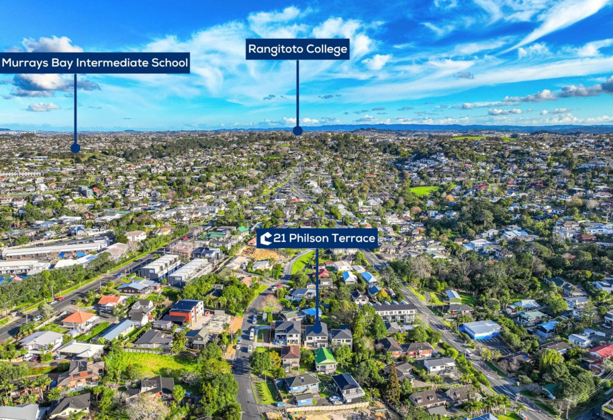 Rangitoto College zone, 2 kitchens, Brandnew standalone 6 beds 4.5 baths home with double garage, Lot 2/21 Philson Terrace, Browns Bay, Auckland
