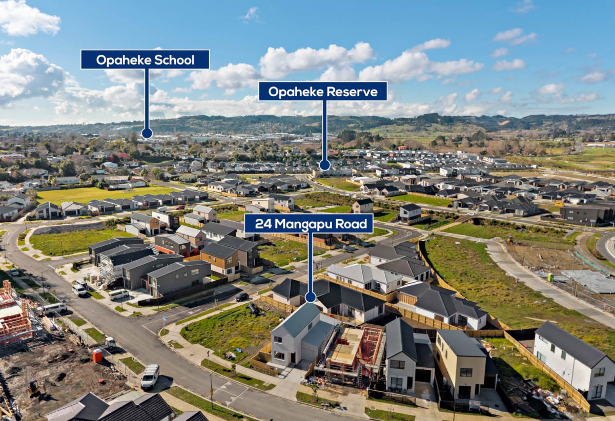Brandnew 3 beds 2.5 baths house with garage, 24 Mangapu Road, Opaheke, Auckland