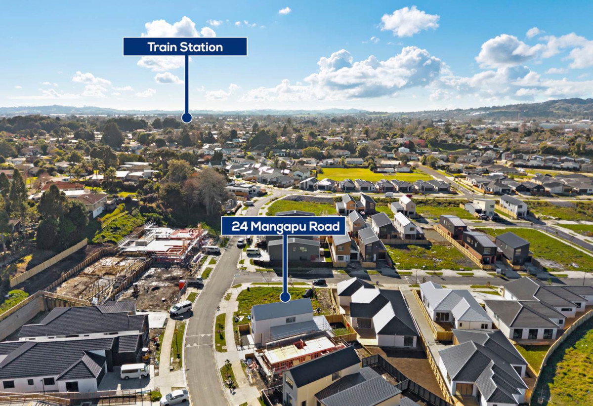 Brandnew 3 beds 2.5 baths house with garage, 24 Mangapu Road, Opaheke, Auckland
