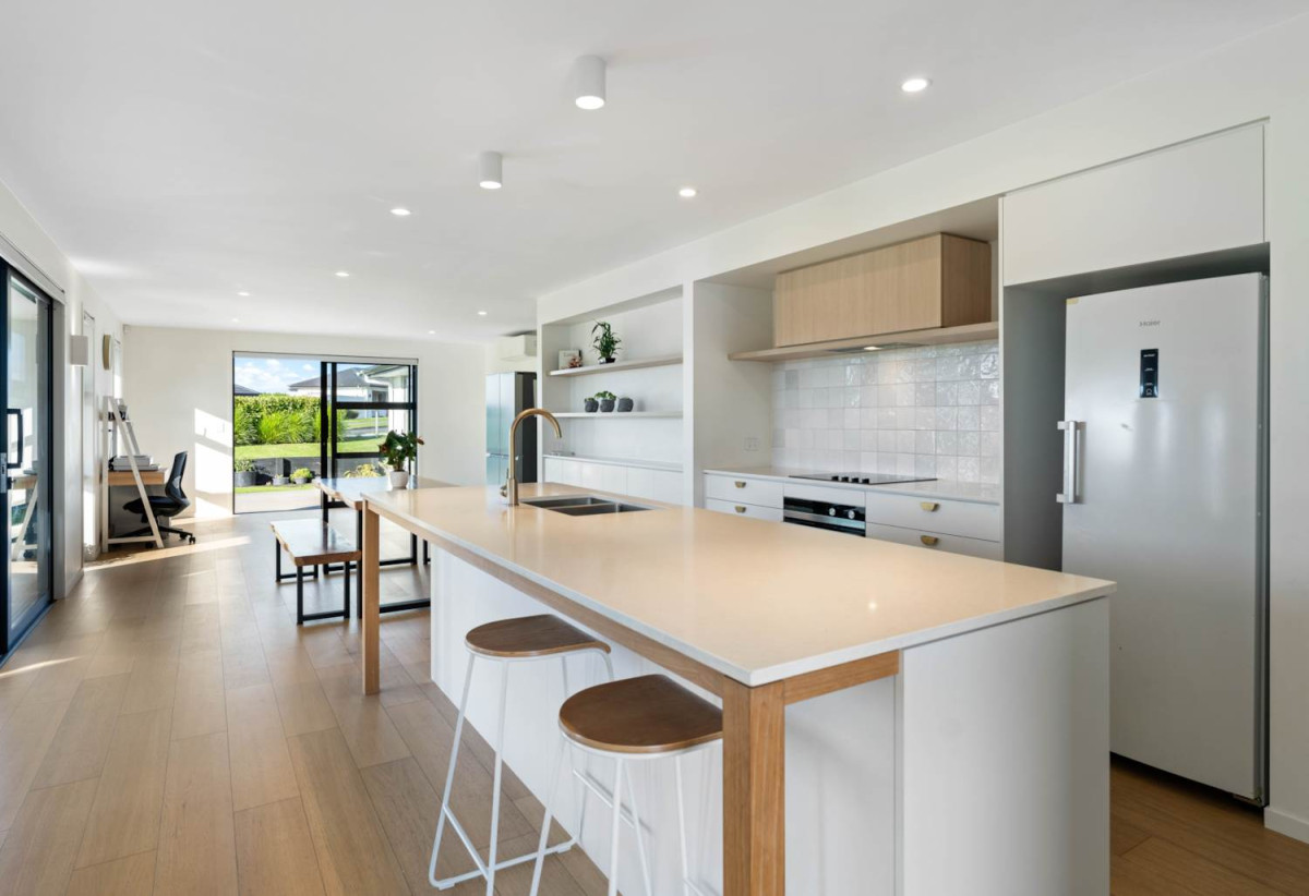 Overseas Vendors Say Sell, 640m2 section, 4 beds 2 baths house with double garage, 83 Harriet Johnston Drive, Pokeno