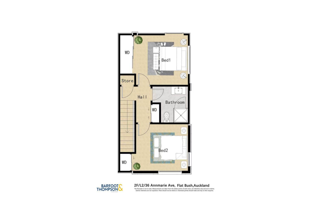 Your Gateway to Flat Bush — Settlement November 2026, Brandnew freehold 2 beds 1 bath home with car park, Lot 112/36 Annmarie Rise, Flat Bush, Auckland