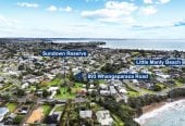 1212m2 section, 4 beds 2 baths house with garage, Positioned less than 100 metres from Little Manly Beach, 893 Whangaparaoa Road, Manly, Auckland