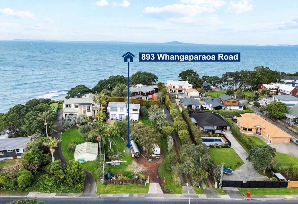 1212m2 section, 4 beds 2 baths house with garage, Positioned less than 100 metres from Little Manly Beach, 893 Whangaparaoa Road, Manly, Auckland