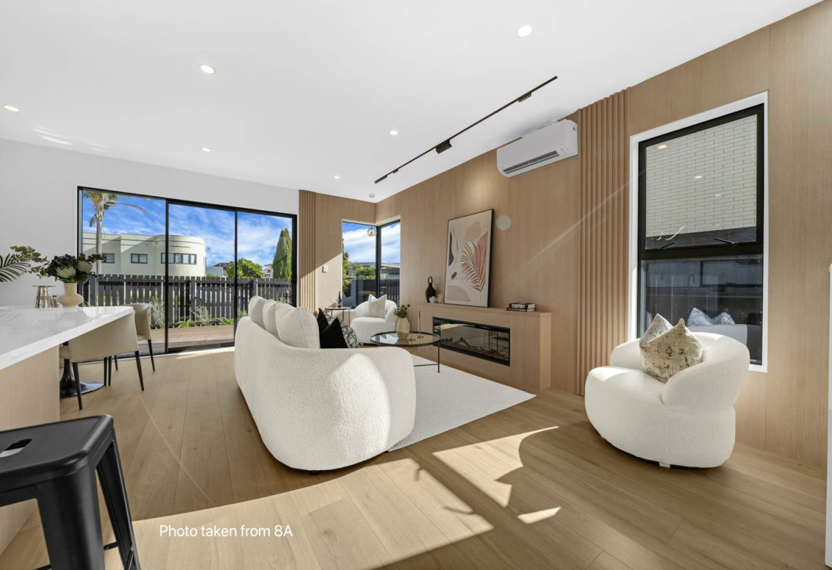 Macleans College zone, Brandnew 3 beds 1.5 baths home with car park, Four heat pumps (one in each bedroom plus the living area), Underfloor heating in the bathrooms, Just a short stroll to the beach, 8D Hattaway Avenue, Bucklands Beach, Auckland