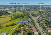 1389m2 section, Premium Development Opportunity with RC + BC + EPA for 9 townhouses (eight 2-bedroom + one 3-bedroom), each with its own parking. 3 beds 1 bath house, 438 Don Buck Road, Massey, Auckland