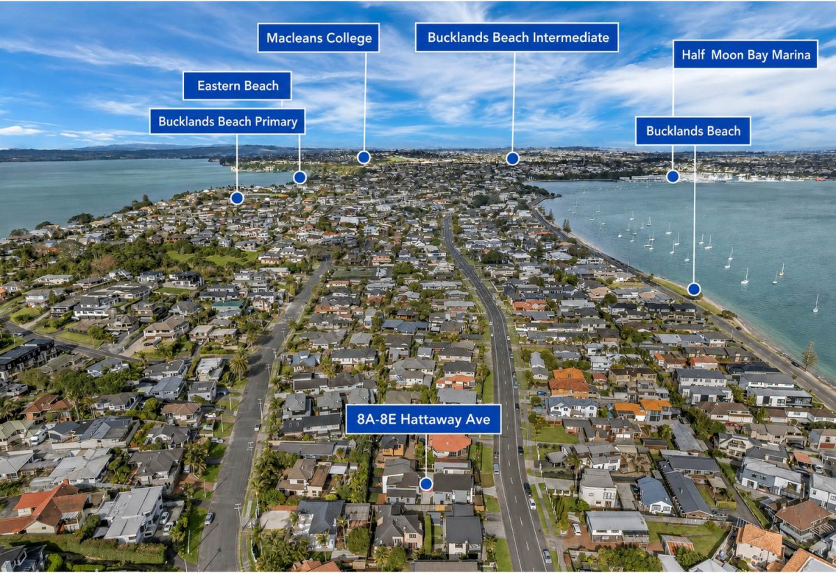 Macleans College zone, Brandnew 4 beds 1.5 baths home with car park, Four heat pumps, Underfloor heating in the bathroom, Just a short stroll to the beach, 8C Hattaway Avenue, Bucklands Beach, Auckland