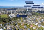 Westlake Zones, 607m2 section, 3 beds 1.5 baths house, 0.3 km to Sunnynook School, 12 Erica Road, Sunnynook, Auckland