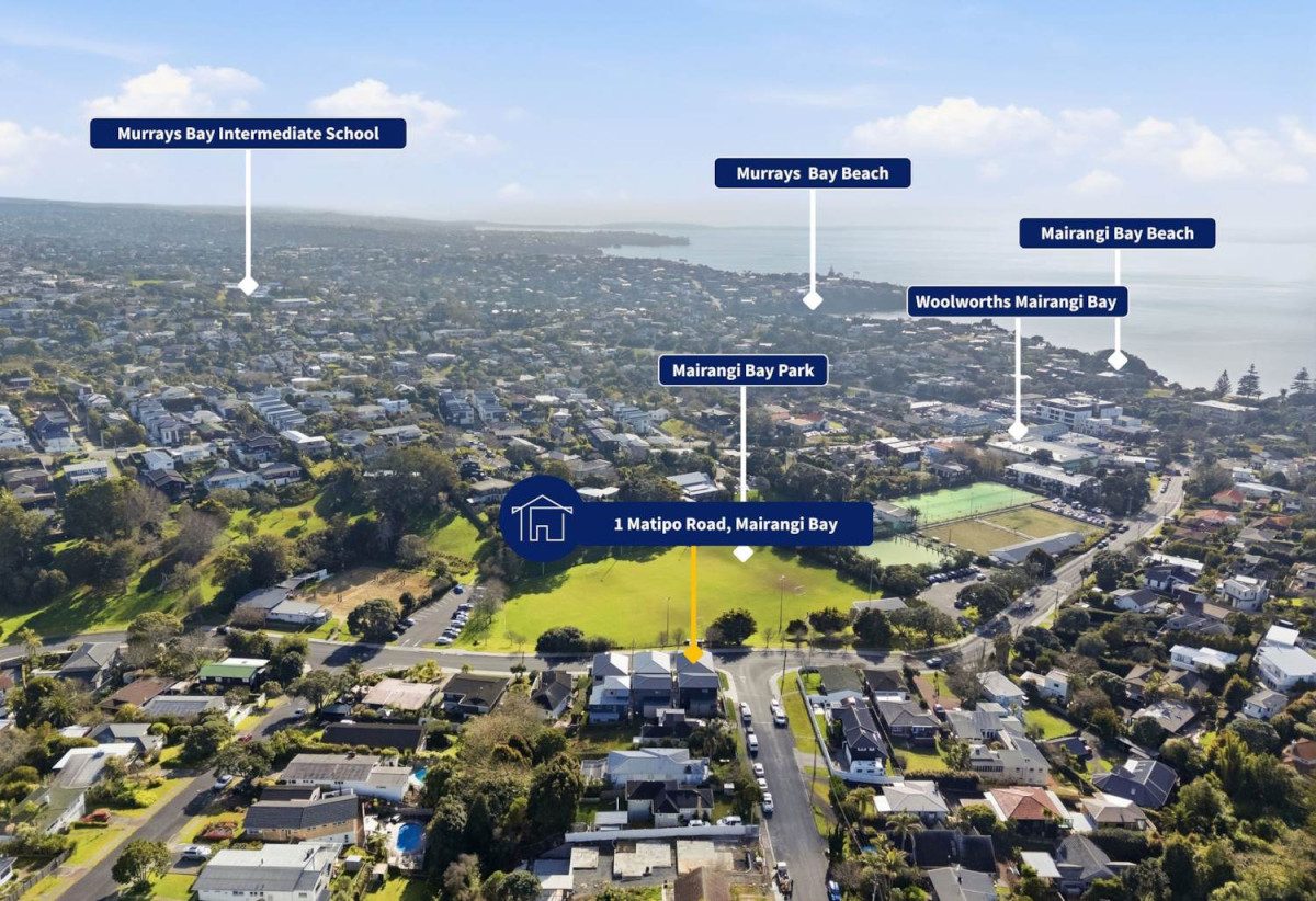 10-Year Master Build Guarantee, Rangitoto College zone, Brandnew standalone 4 beds 2.5 bath home with garage, just a short walk to Mairangi Bay Village and the beachfront, 1 Matipo Road, Mairangi Bay, Auckland
