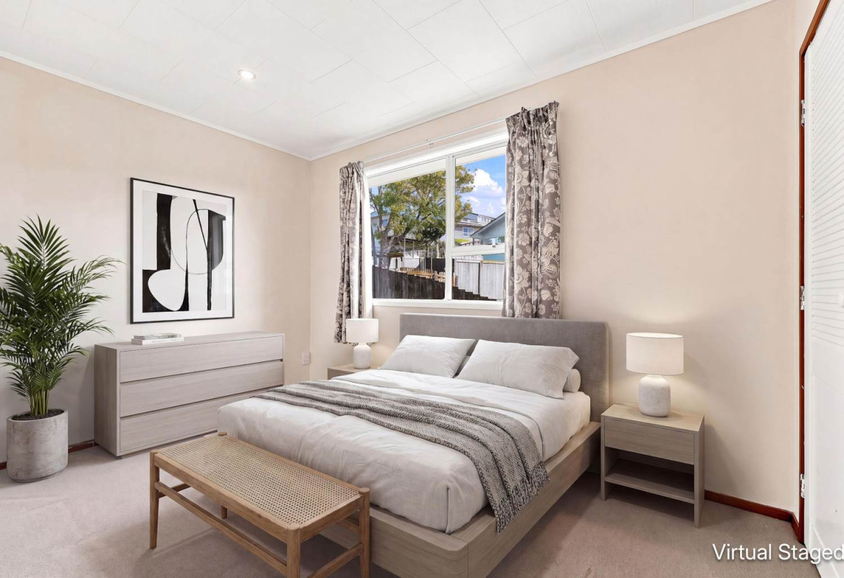 Westlake Zones, 607m2 section, 3 beds 1.5 baths house, 0.3 km to Sunnynook School, 12 Erica Road, Sunnynook, Auckland