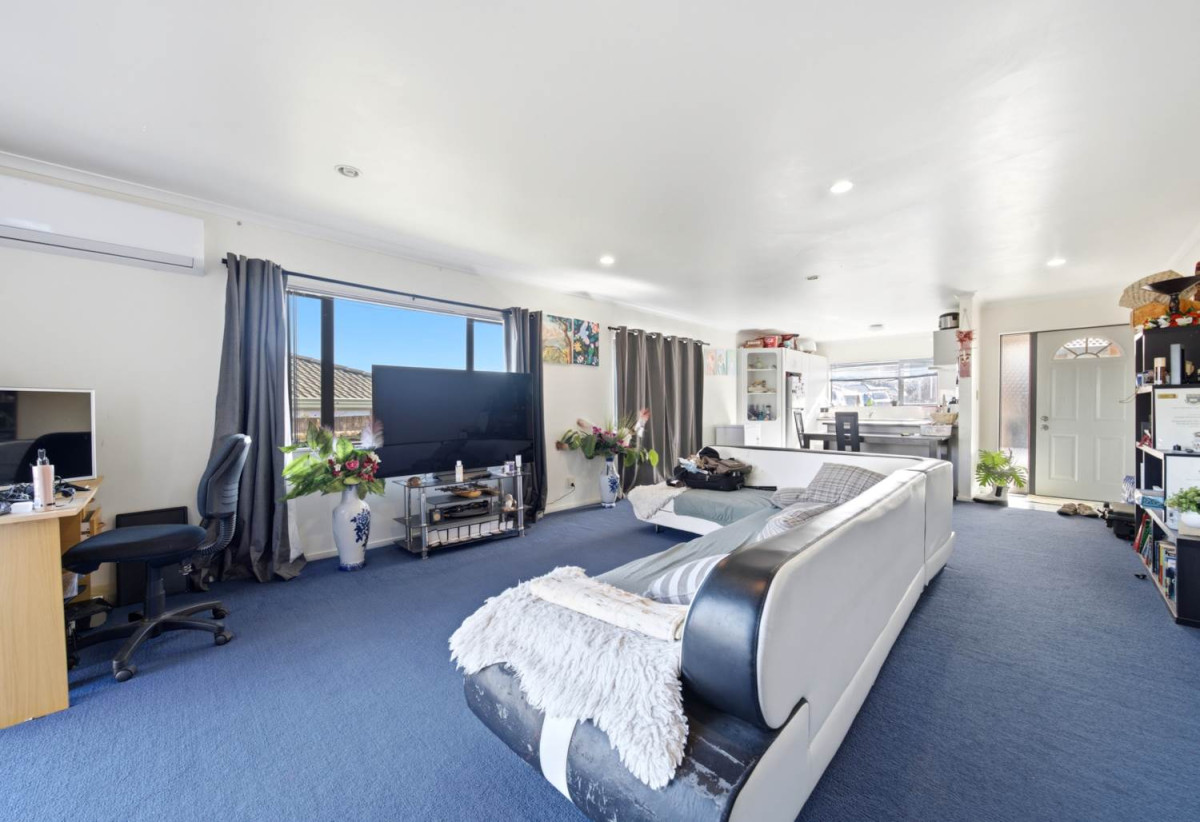 The Perfect First Home Near the Water, 520m2 section, Brick and tile 4 beds 2 baths house with double garage, 48 Bellville Drive, Clendon Park, Auckland