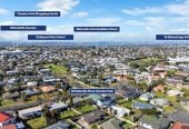 The Perfect First Home Near the Water, 520m2 section, Brick and tile 4 beds 2 baths house with double garage, 48 Bellville Drive, Clendon Park, Auckland