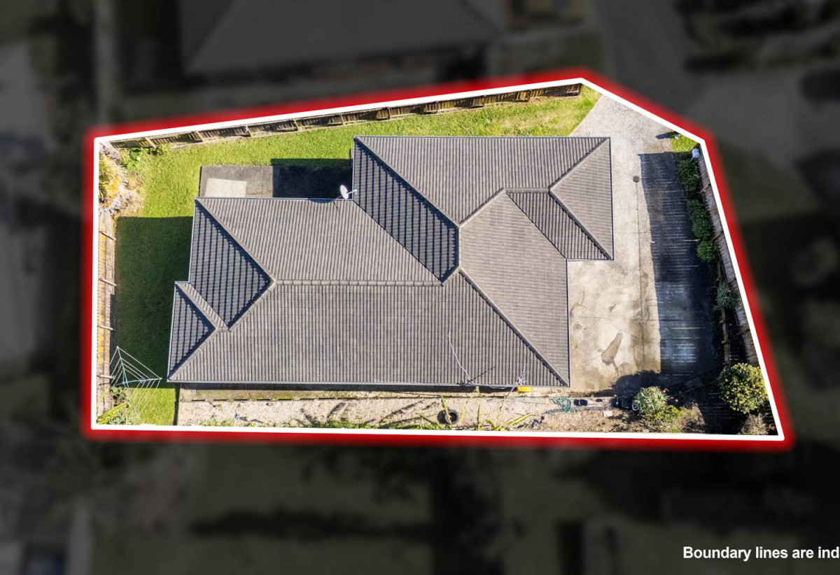 The Perfect First Home Near the Water, 520m2 section, Brick and tile 4 beds 2 baths house with double garage, 48 Bellville Drive, Clendon Park, Auckland