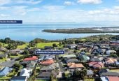 The Perfect First Home Near the Water, 520m2 section, Brick and tile 4 beds 2 baths house with double garage, 48 Bellville Drive, Clendon Park, Auckland