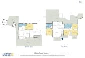 639m2 section, 5 beds 3 baths house, Downstairs offers incredible flexibility with a separate entrance to a self-contained area comprising a bedroom, bathroom, rumpus room, and additional storage room. 3 Salas Place, Howick, Auckland