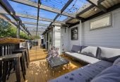 639m2 section, 5 beds 3 baths house, Downstairs offers incredible flexibility with a separate entrance to a self-contained area comprising a bedroom, bathroom, rumpus room, and additional storage room. 3 Salas Place, Howick, Auckland