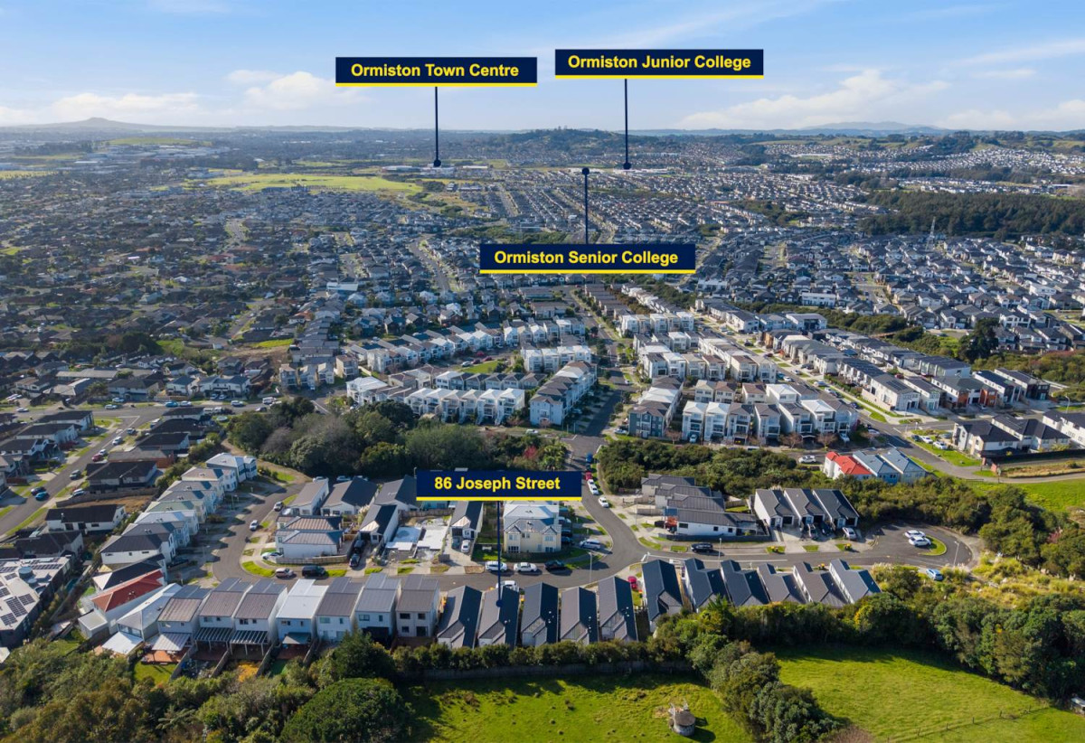 Standalone 4 beds 3 baths house with garage, 86 Joseph Street, Flat Bush, Auckland