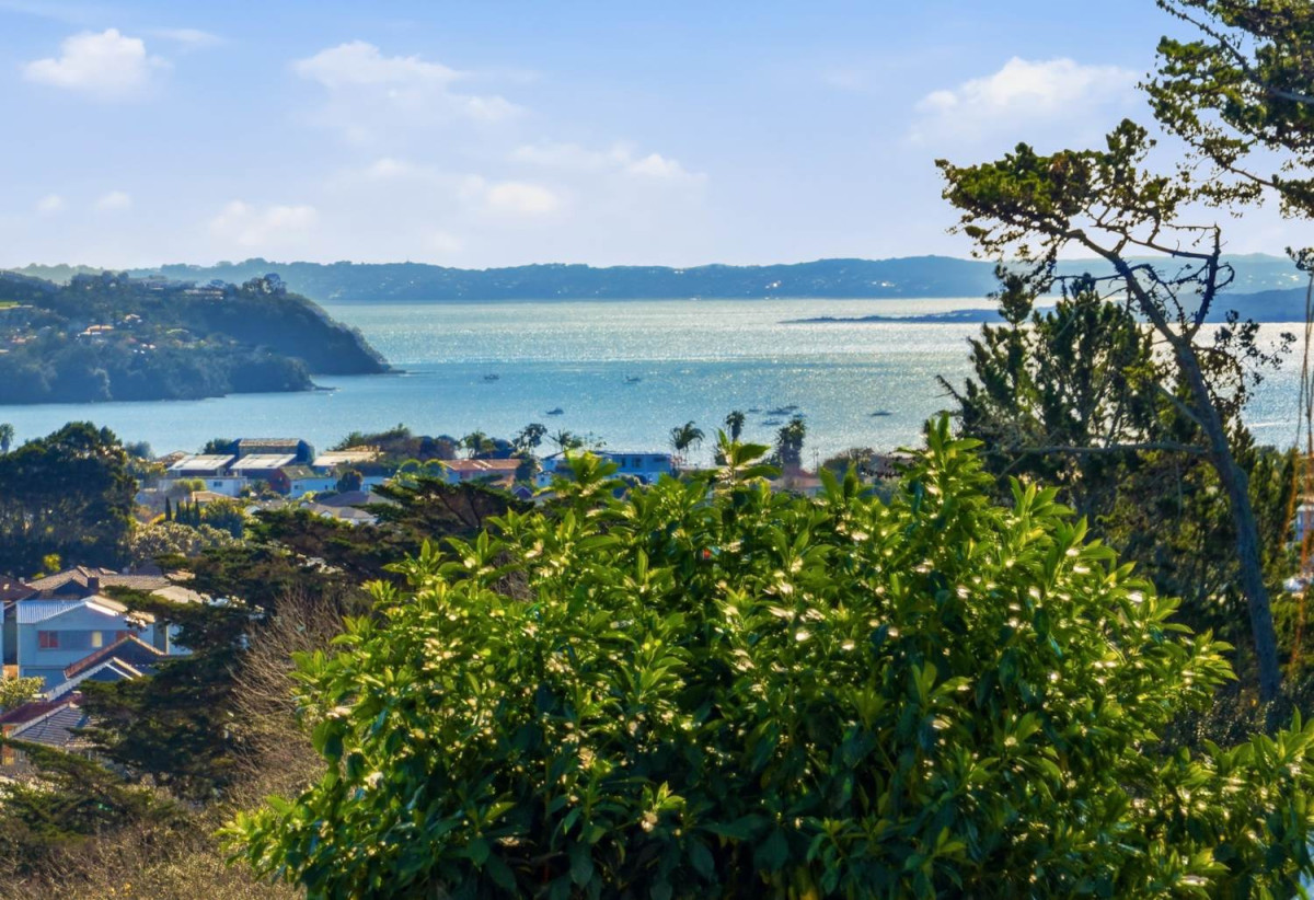 Half of 1130m2 section, Macleans College zone, Sea Views and Sky city views, Brick and tile 3 beds 2 baths house with garage, 1/68 Bleakhouse Road, Bucklands Beach, Auckland