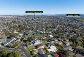 Half of 1130m2 section, Macleans College zone, Sea Views and Sky city views, Brick and tile 3 beds 2 baths house with garage, 1/68 Bleakhouse Road, Bucklands Beach, Auckland