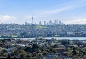 Half of 1130m2 section, Macleans College zone, Sea Views and Sky city views, Brick and tile 3 beds 2 baths house with garage, 1/68 Bleakhouse Road, Bucklands Beach, Auckland