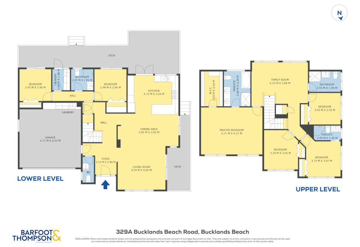 Must sell, Macleans College zone, Standalone 6 beds (2 ensuites) 4.5 baths house with double garage, 329A Bucklands Beach Road, Bucklands Beach, Auckland