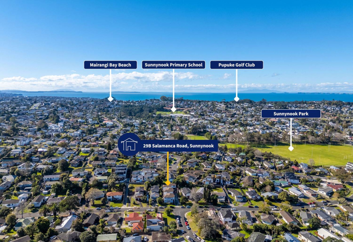 Double Westlake school zone, 3 beds 1 bath home with 2 car parks, 29B Salamanca Road, Sunnynook, Auckland