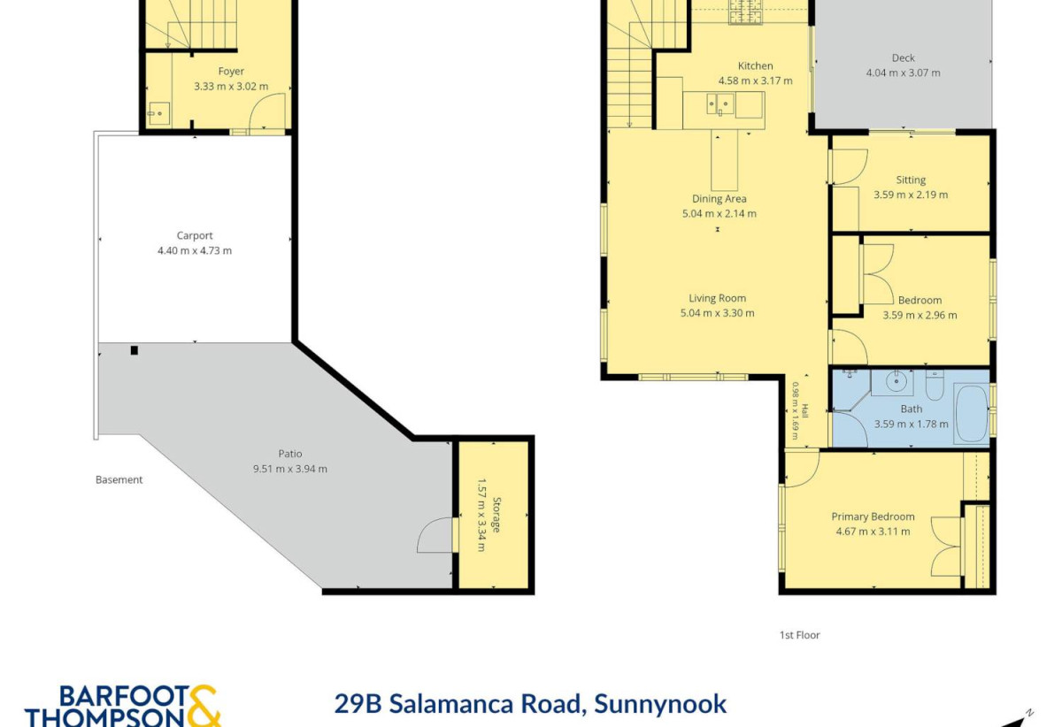 Double Westlake school zone, 3 beds 1 bath home with 2 car parks, 29B Salamanca Road, Sunnynook, Auckland