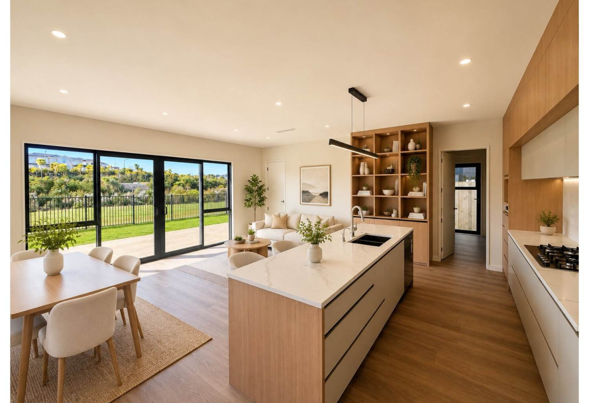 10-year Master Build Warranty, 2 Kitchens, Brandnew standalone 5 beds (3 ensuites) 4.5 baths house with double garage, Located within easy walking distance to Ormiston Town Centre, 32 Olga Road, Flat Bush, Auckland