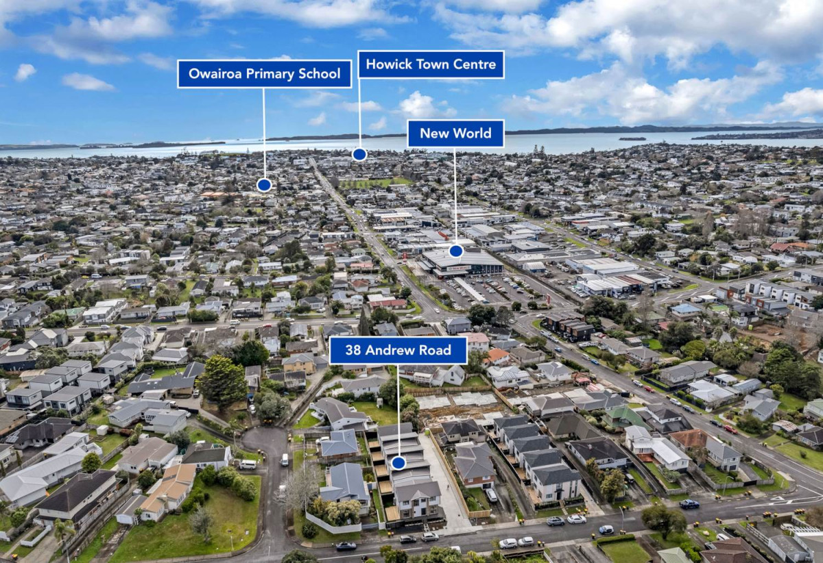 Brandnew standalone 4 beds 2.5 baths home with garage, Lots 1-4/38 Andrew Road, Howick, Auckland