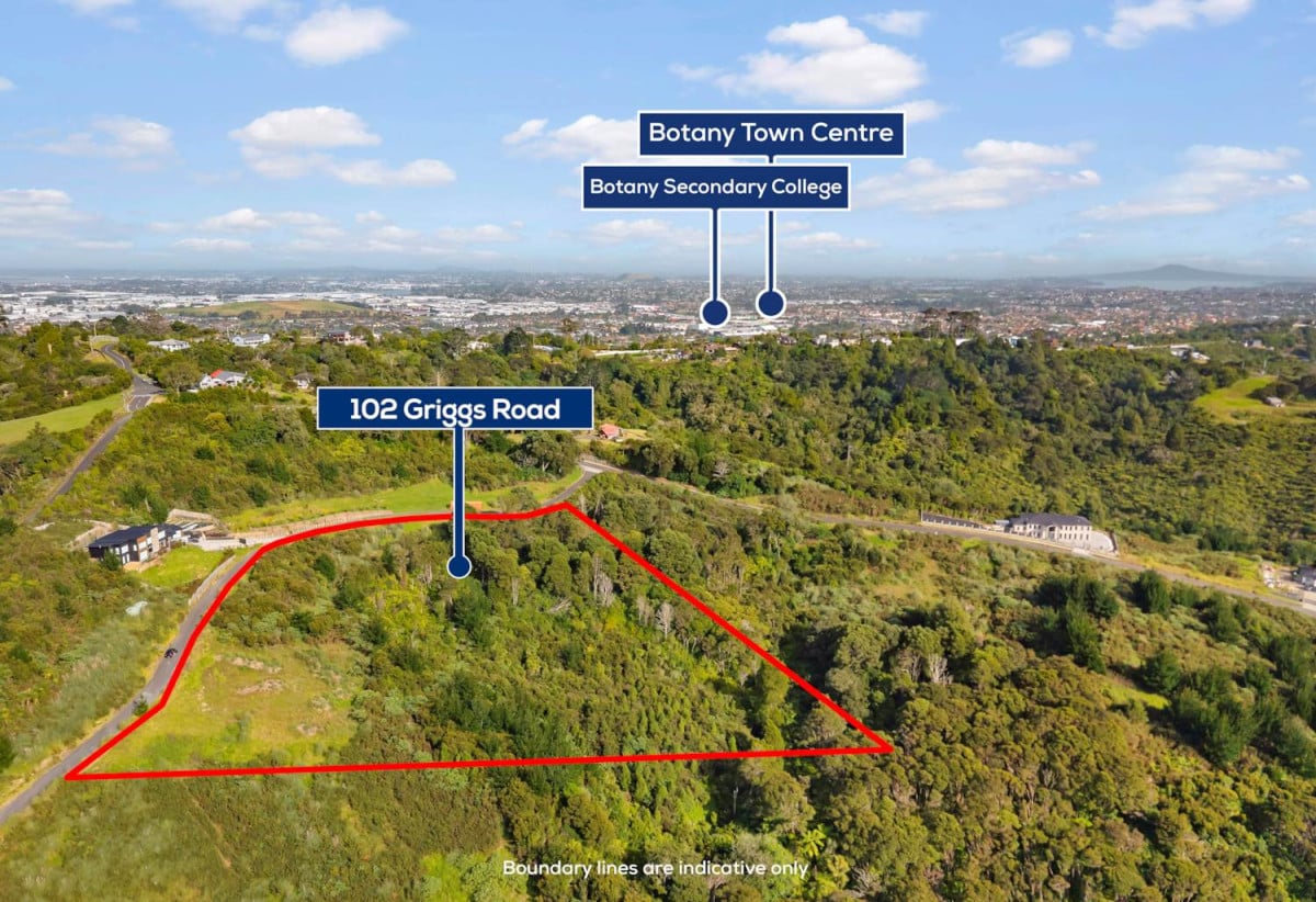 Botany Downs Secondary College zone, 17956m2 Lifestyle section, 2.1 km to Botany Downs Secondary College, 102 Griggs Road, East Tamaki, Auckland