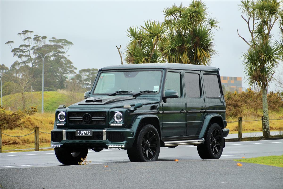 2015 Mercedes-Benz G 350 G350d Brabus Kits 4Matic NZ GPS RV/SUV Automatic, Green, Diesel, 3,000 cc, 62,000 km