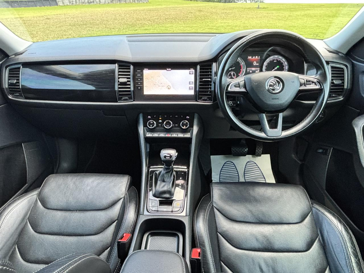 2018 Skoda Kodiaq 2.0 TSI 4WD, 5 Door, RV-SUV, Automatic, Grey, 7 Seats (Leather), 2000cc, Petrol,109,901km