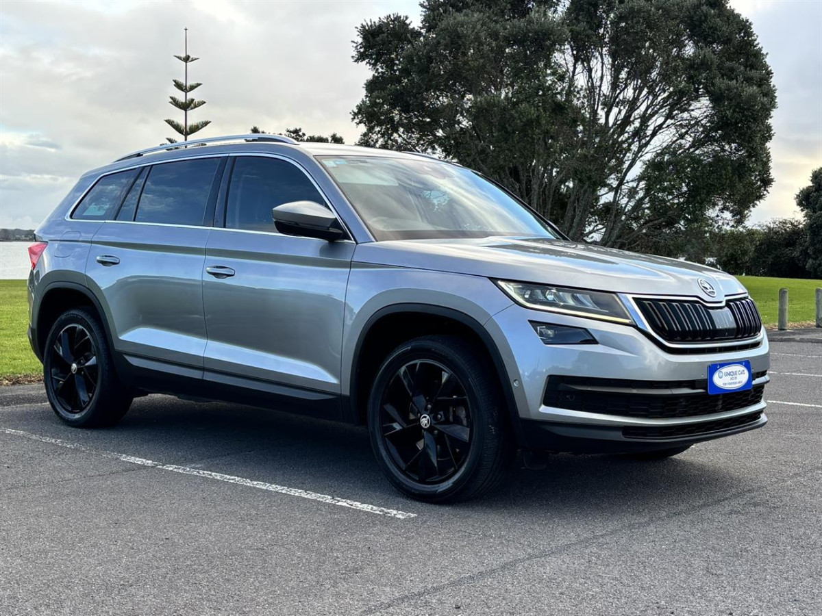 2018 Skoda Kodiaq 2.0 TSI 4WD, 5 Door, RV-SUV, Automatic, Grey, 7 Seats (Leather), 2000cc, Petrol,109,901km