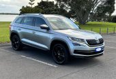 2018 Skoda Kodiaq 2.0 TSI 4WD, 5 Door, RV-SUV, Automatic, Grey, 7 Seats (Leather), 2000cc, Petrol,109,901km