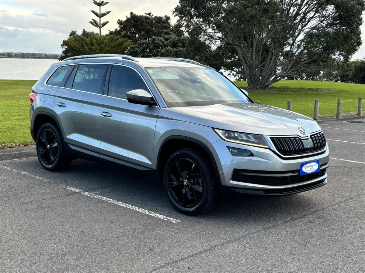 2018 Skoda Kodiaq 2.0 TSI 4WD, 5 Door, RV-SUV, Automatic, Grey, 7 Seats (Leather), 2000cc, Petrol,109,901km