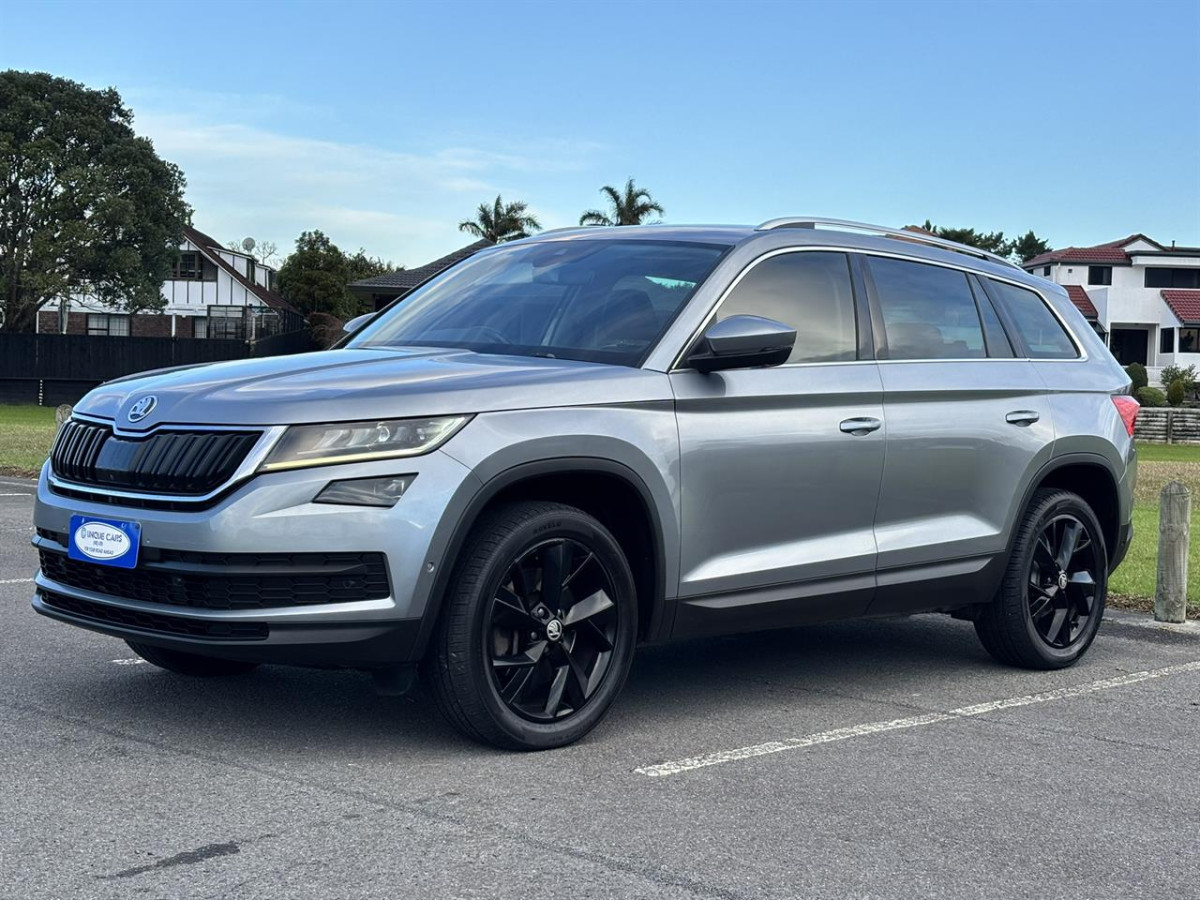 2018 Skoda Kodiaq 2.0 TSI 4WD, 5 Door, RV-SUV, Automatic, Grey, 7 Seats (Leather), 2000cc, Petrol,109,901km