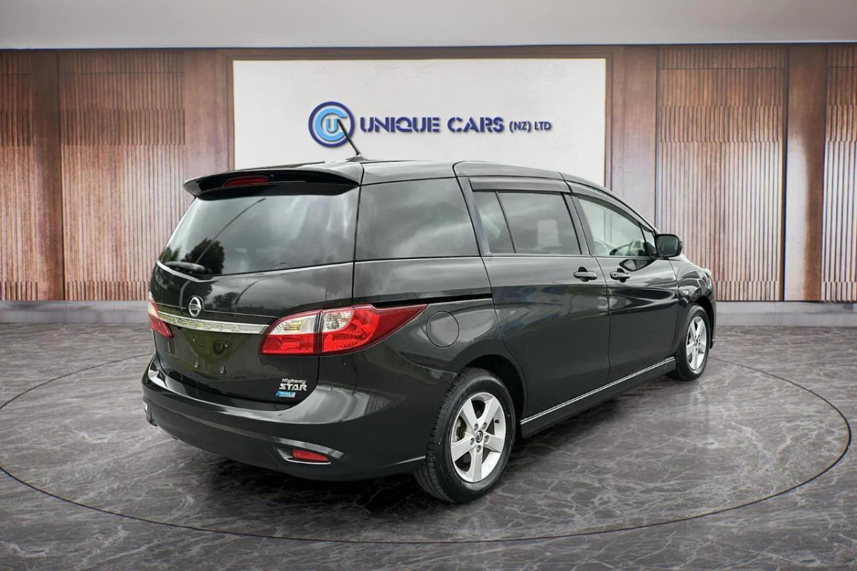 2015 Nissan Lafesta 2.0 Highway Star, 5 Door, Station Wagon, Automatic, Black, 7 seats, 2000cc, Petrol, 103,986km