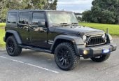 2014 Jeep Wrangler Sport Unlimited, 5 Door, RV-SUV, Automatic, 4WD, Black, 5 seats, 3600cc, Petrol, 146,896km