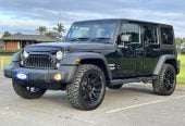 2014 Jeep Wrangler Sport Unlimited, 5 Door, RV-SUV, Automatic, 4WD, Black, 5 seats, 3600cc, Petrol, 146,896km