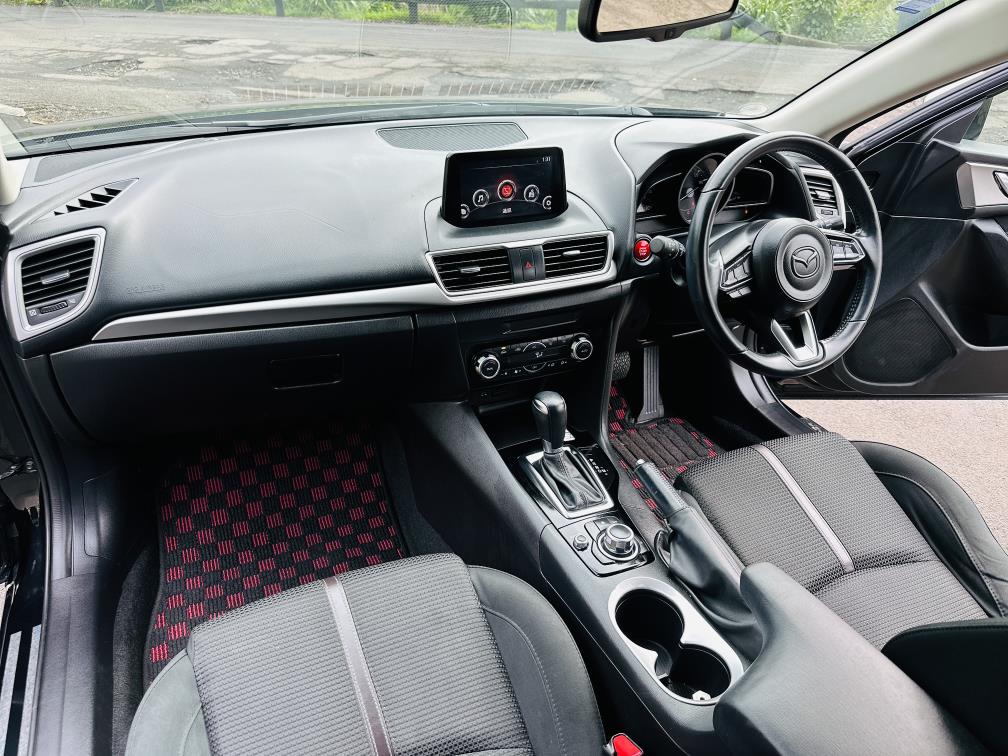 2017 Mazda Axela 15S SPORTS !! HIGH SPEC !! Hatchback Tiptronic, 5 seats, Black, New Import, Petrol, 1,500 cc, 55,127 km