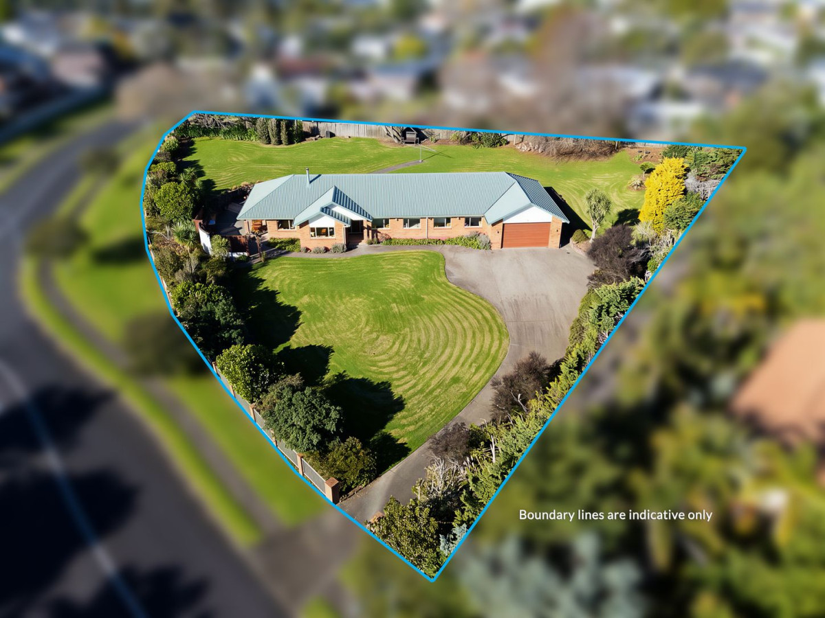 Once in nearly 30 years, 2961m2 section, 300m2 Brick and tile 5 beds (1 ensuite) 2 baths house, 4-car garaging with extra-high stud, 2 Burgundy Park Avenue, Henderson, Auckland