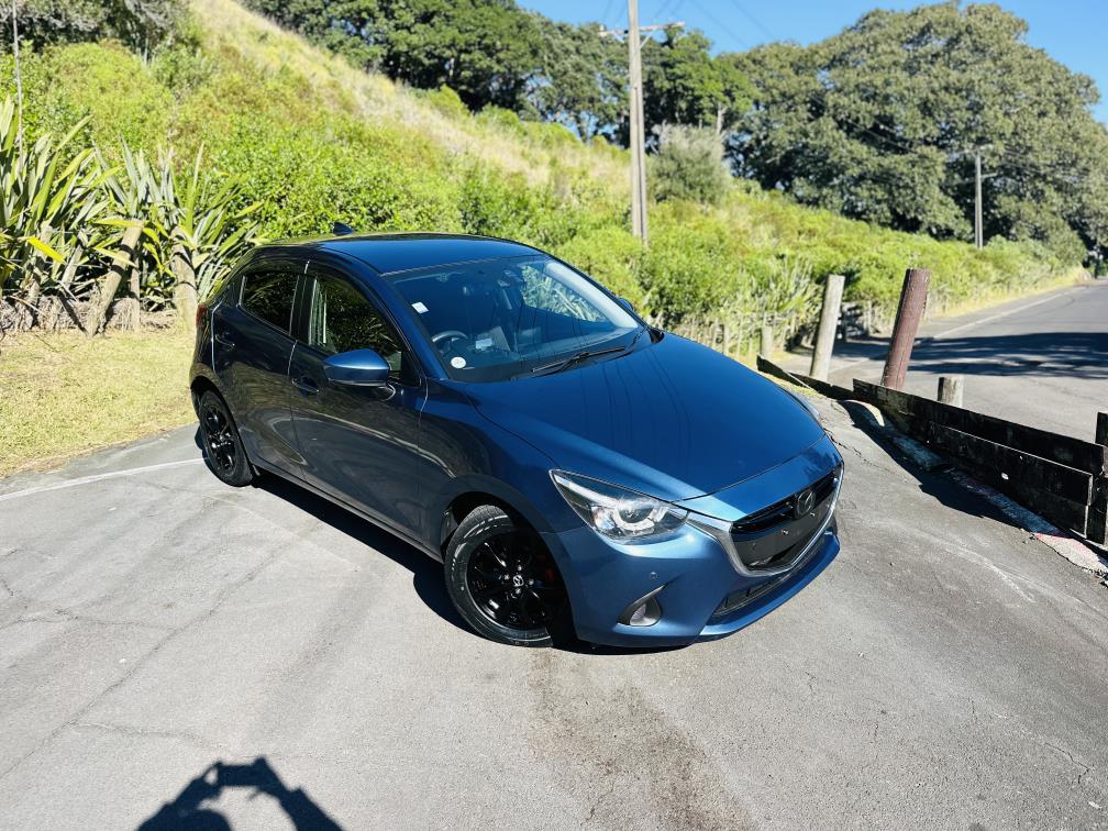 2017 Mazda Demio 13S SPORTS !! TOP SPEC !! Hatchback Tiptronic, Blue, 5 seats, New Import, Petrol, 1,300 cc, 28,491 km