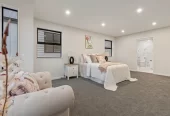 Overseas Bound Owners – Must sell, Offers Over $1,349,000, 2 kitchens, 6 beds (4 ensuites) 5.5 baths house with double garage and 2 beds granny, 12 Woodacre Street Flat Bush, Auckland
