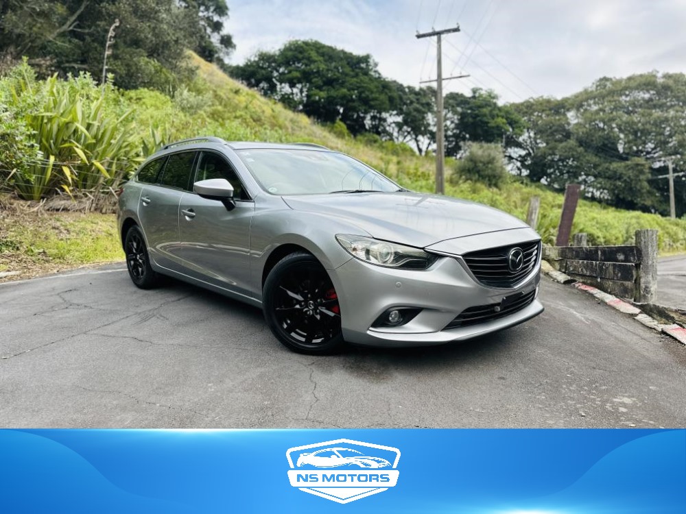 2014 Mazda Atenza 20S SPORTS !! TOP SPEC !! Station Wagon Tiptronic, 5 seats, Silver, New Import, Petrol, 2,000 cc, 91,474 km