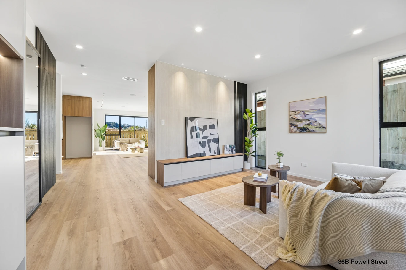 With Sky Tower views, Brandnew standalone 4 beds 2.5/3.5 baths 2 living areas homes with double garage, Central air conditioning, Ventilation system, Underfloor heating, 36 Powell Street Avondale, Auckland