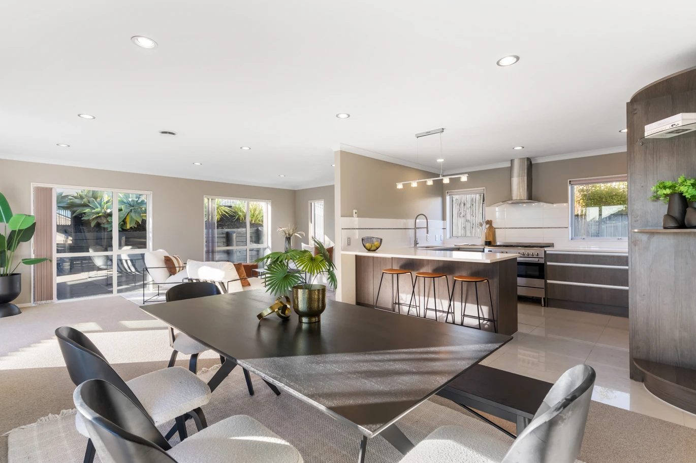 Mt Roskill Grammar School zone, First time on the market since new, 242m2 Standalone 5 beds + Study nook 3.5 baths house with double garage, 57 Rogan Street Hillsborough, Auckland