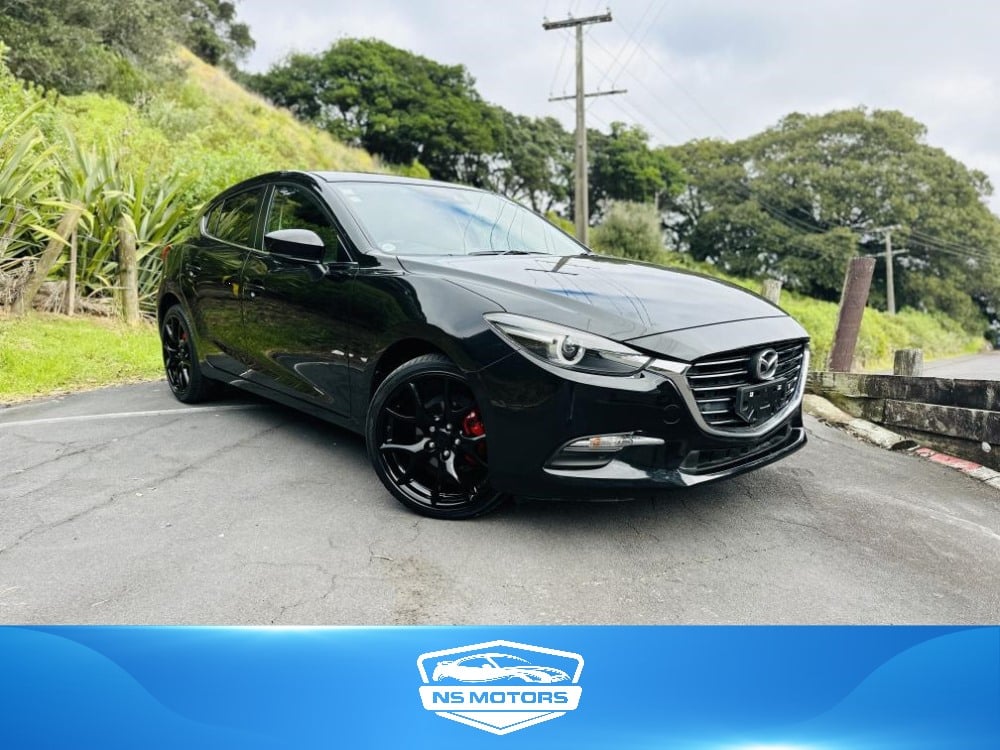 2017 Mazda Axela 15S SPORTS !! HIGH SPEC !! Hatchback Tiptronic, 5 seats, Black, New Import, Petrol, 1,500 cc, 55,127 km