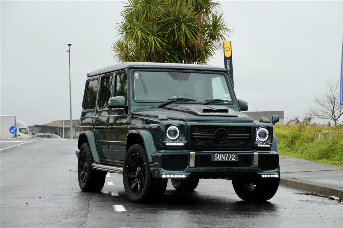 2015 Mercedes-Benz G 350 G350d Brabus Kits 4Matic NZ GPS RV/SUV Automatic, Green, Diesel, 3,000 cc, 62,000 km
