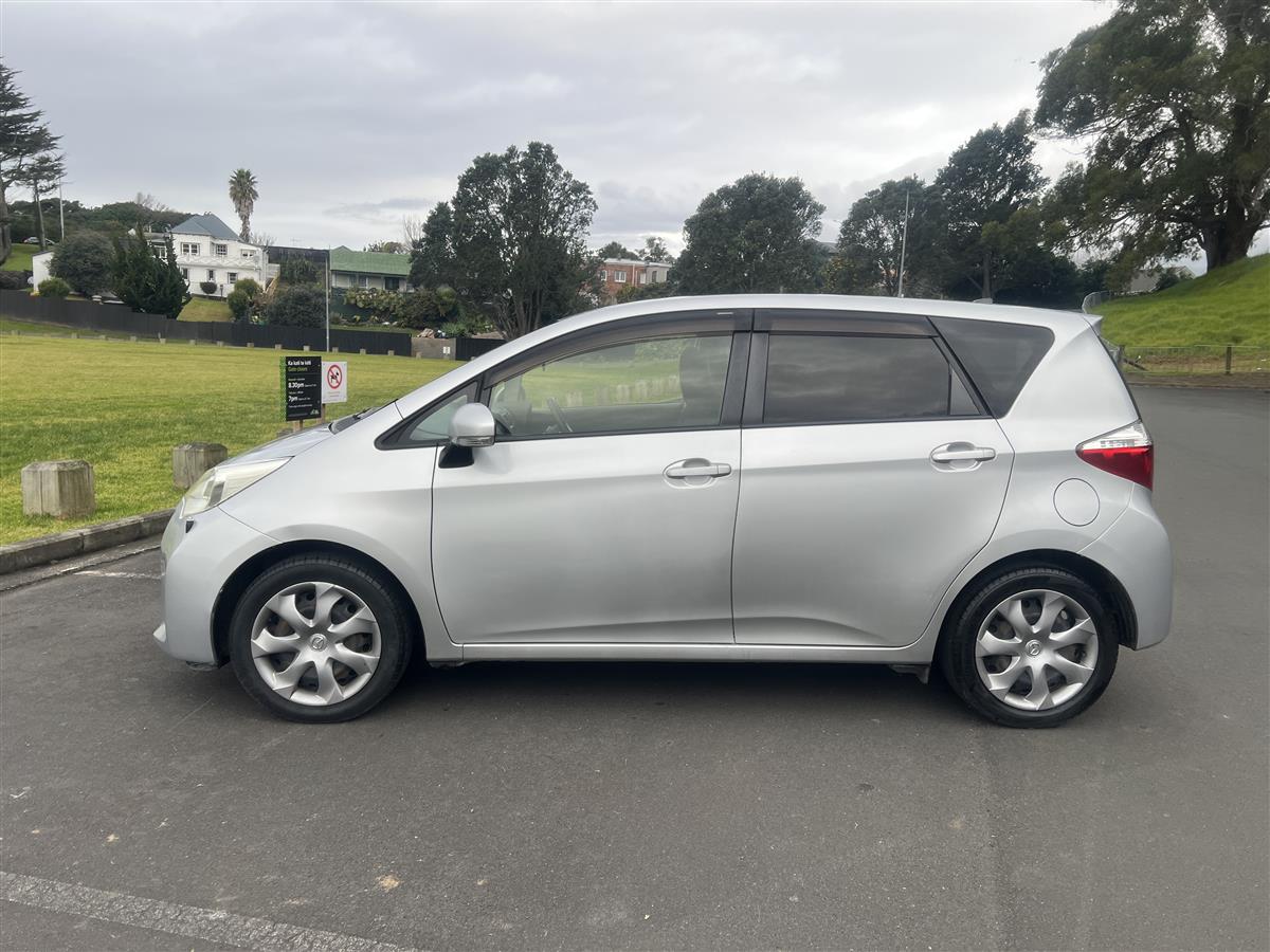 2012 Toyota Ractis /CURRENT WOF AND REGO Hatchback Automatic, 5 seats, Silver, Petrol, 1,320 cc, 57,800 km